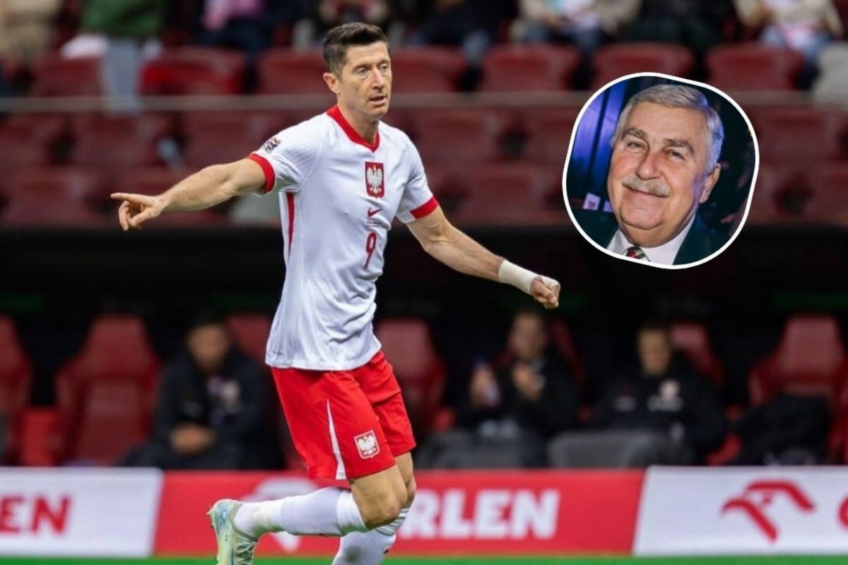 Robert Lewandowski i Jerzy Engel