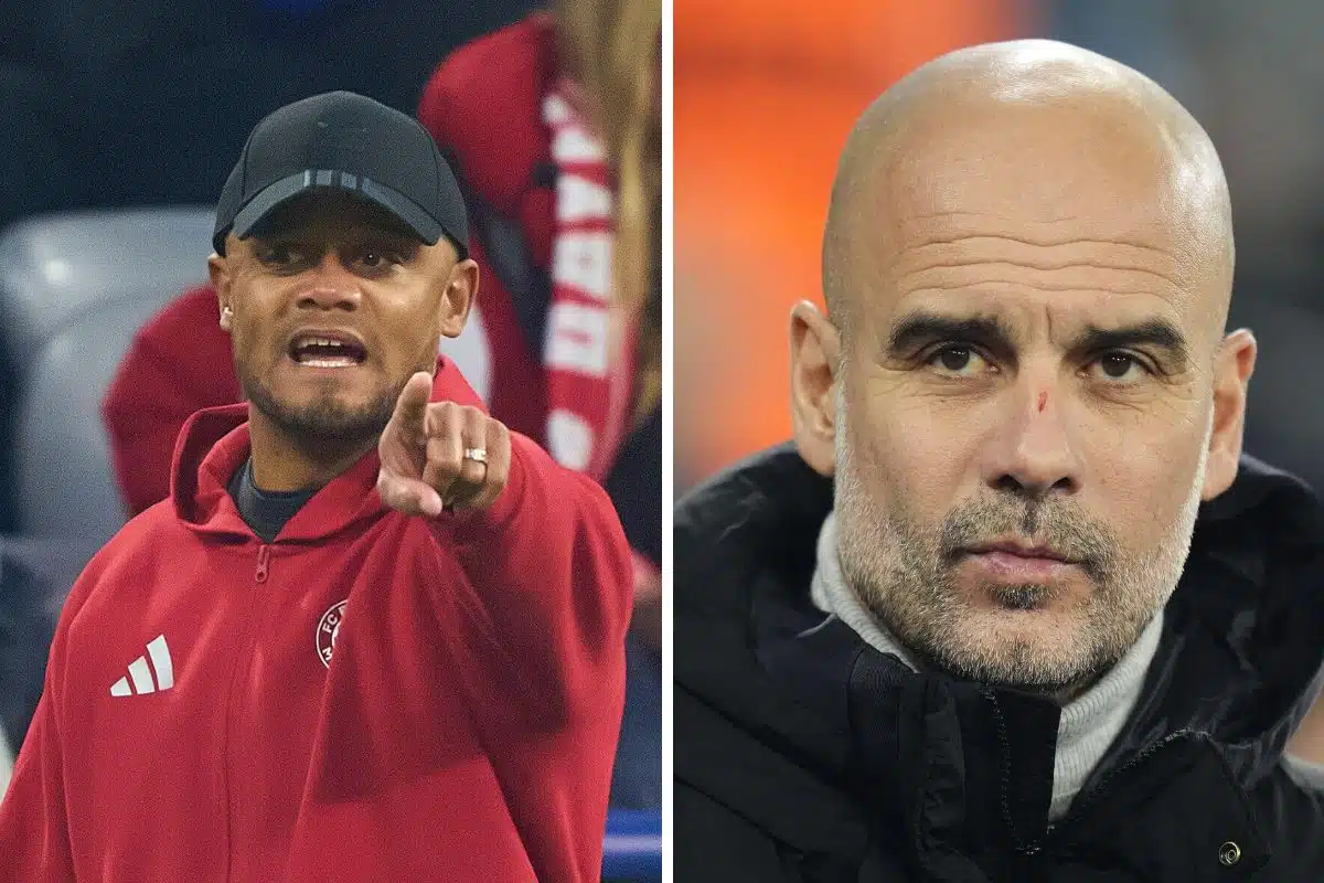 Vincent Kompany oraz Pep Guardiola