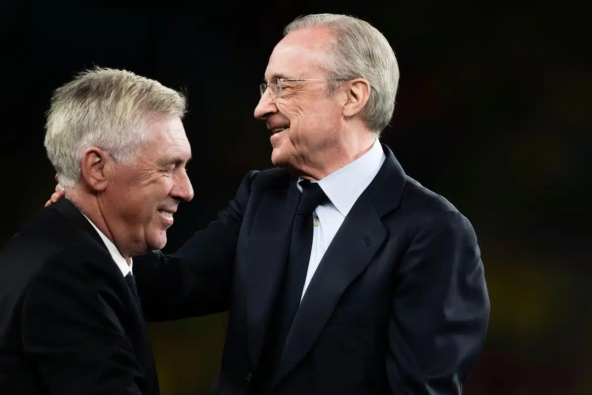 Carlo Ancelotti i Florentino Perez