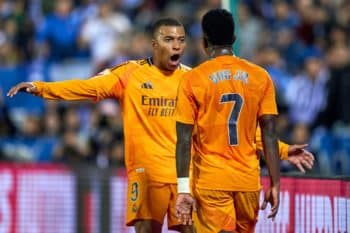 Kylian Mbappe i Vinicius Junior