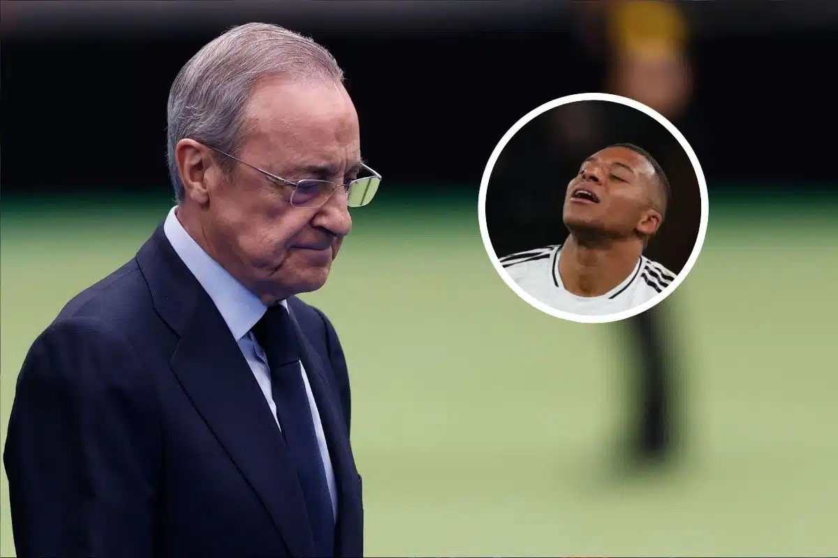 Florentino Perez i Kylian Mbappe