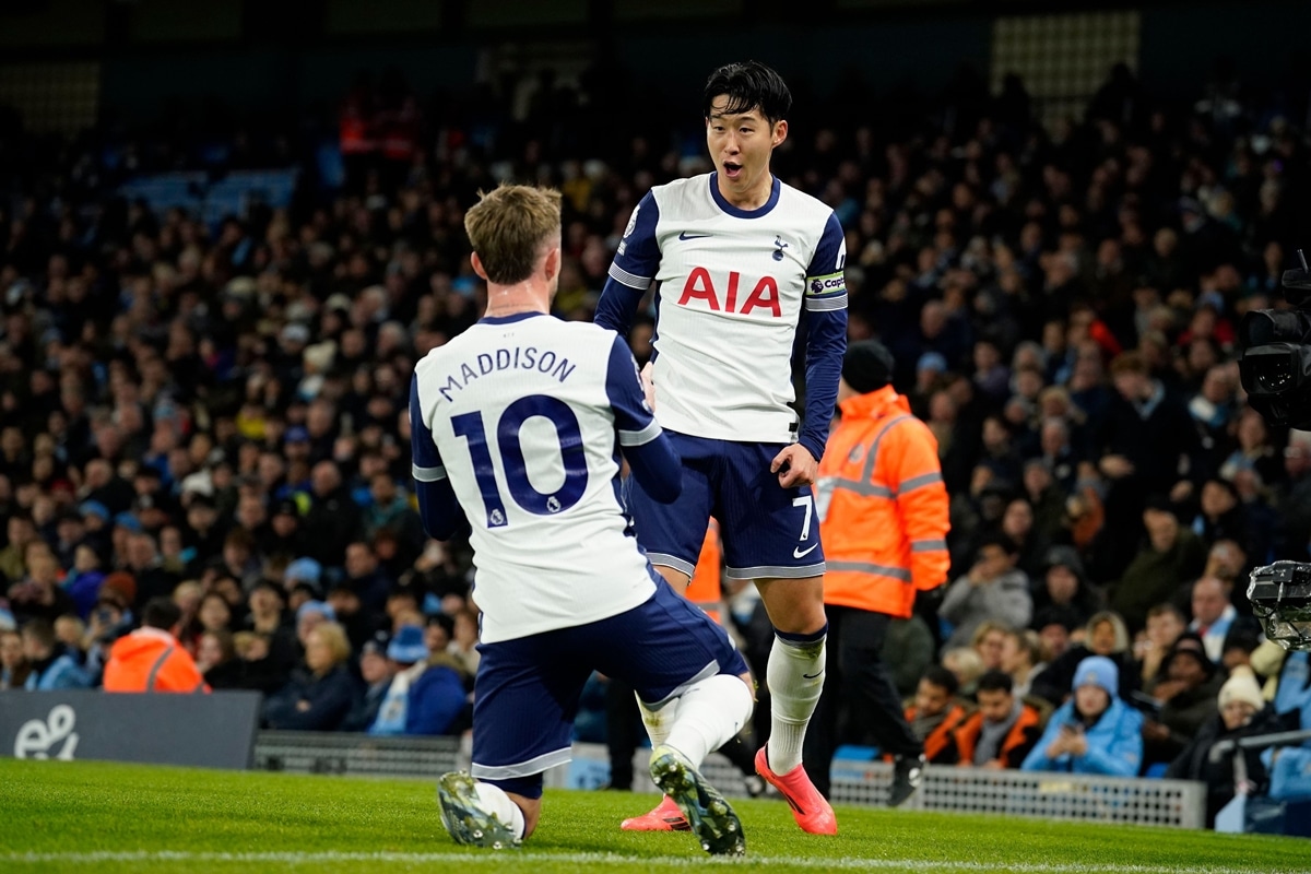 James Maddison i Son Heung-Min