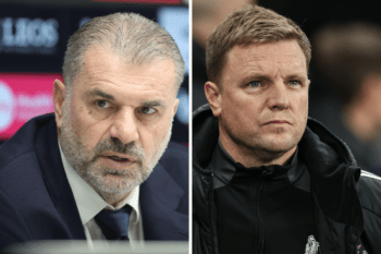 Ange Postecoglou i Eddie Howe