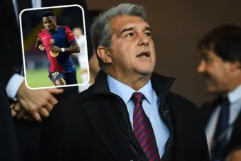 Joan Laporta i Ansu Fati