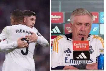 Kylian Mbappe, Federico Valverde, Carlo Ancelotti