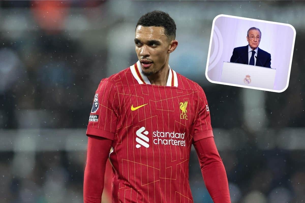 Trent Alexander-Arnold oraz Florentino Perez