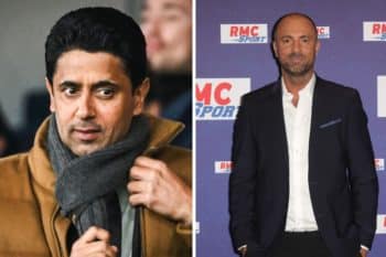 Nasser Al-Khelaifi i Christophe Dugarry