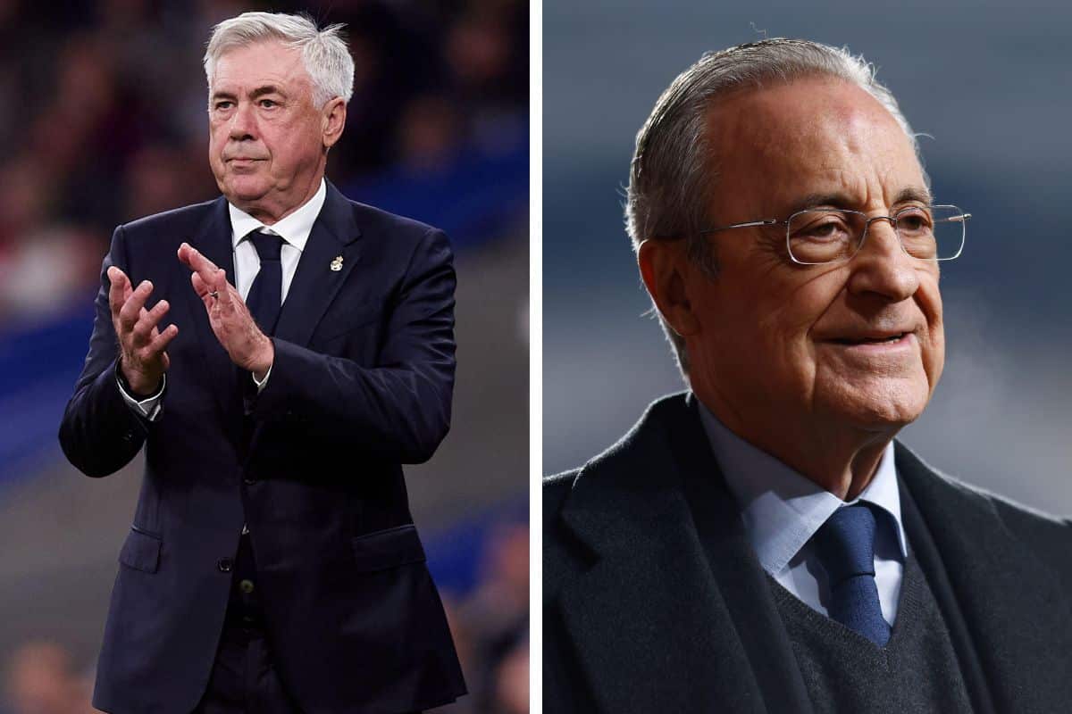 Carlo Ancelotti i Florentino Perez