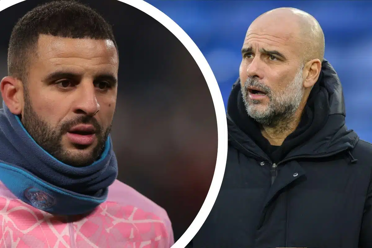 Kyle Walker i Pep Guardiola