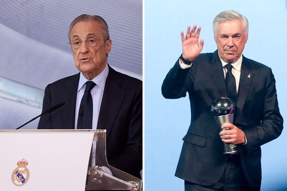 Florentino Perez i Carlo Ancelotti