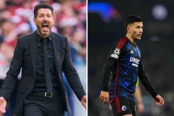 Diego Simeone i Roony Bardghji