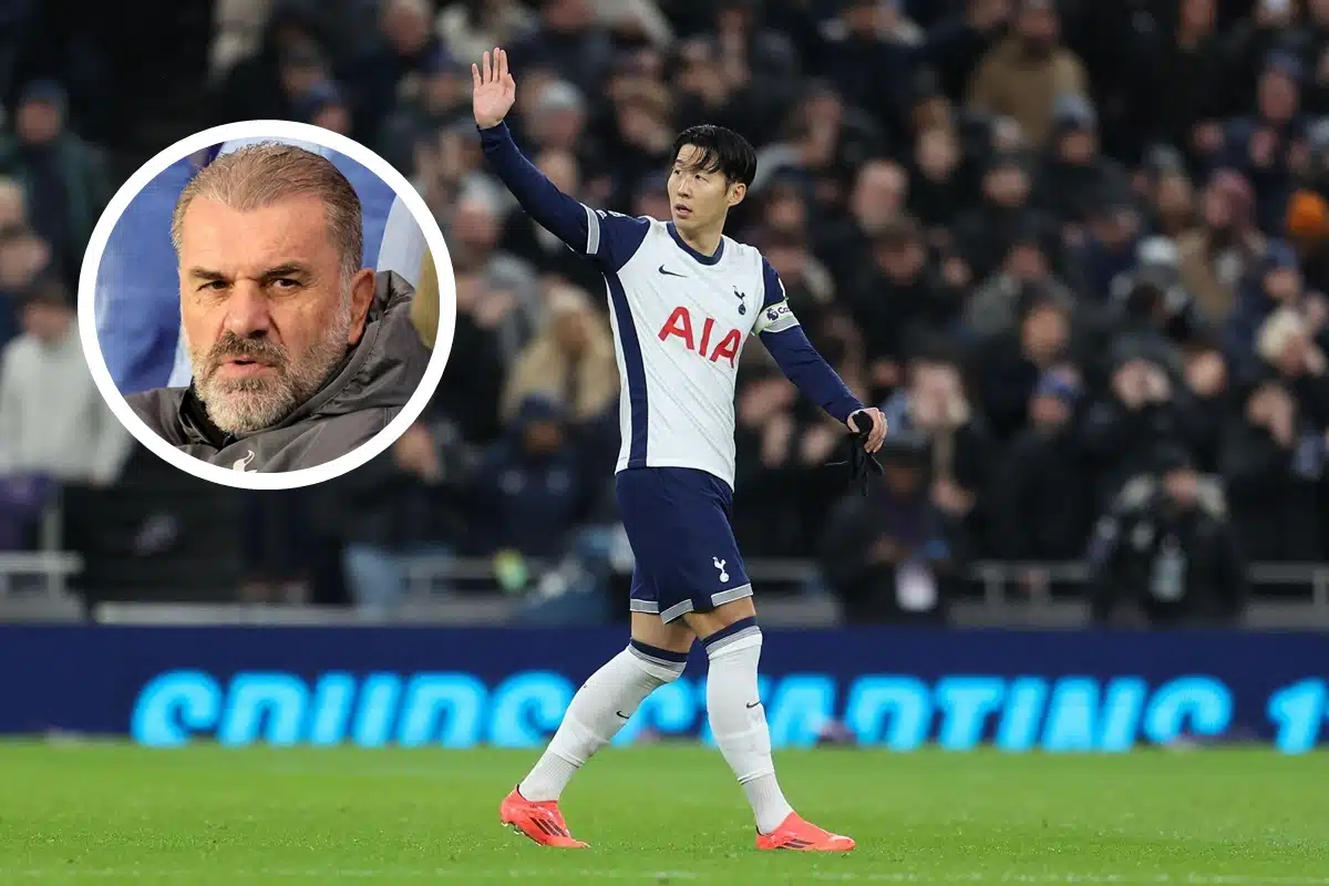 Heung-Min Son i Ange Postecoglou