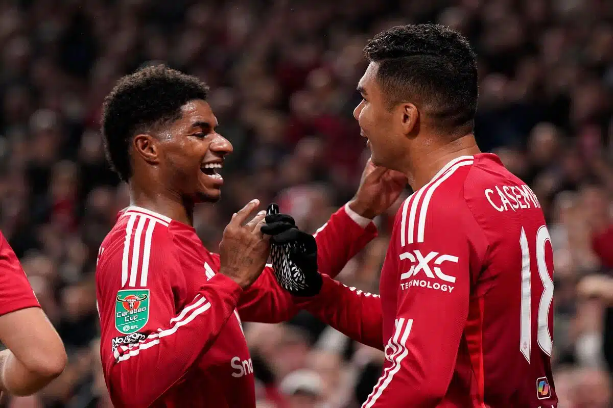 Marcus Rashford i Casemiro