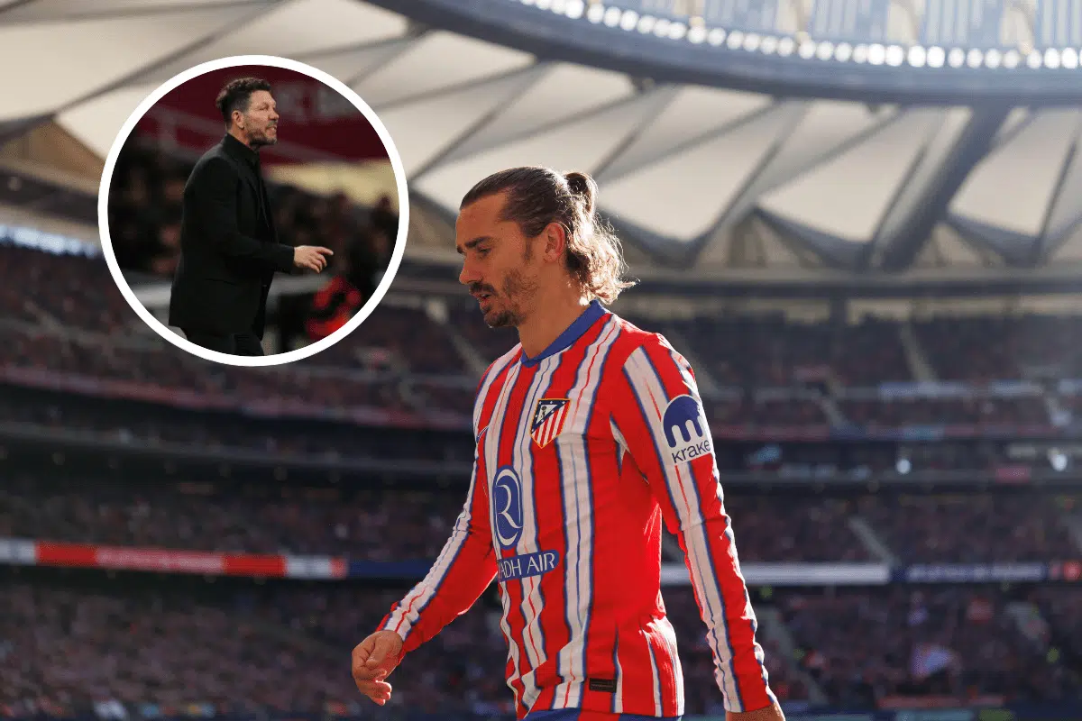 Antoine Griezmann i Diego Simeone