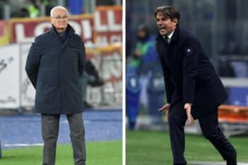 Claudio Ranieri oraz Simone Inzaghi