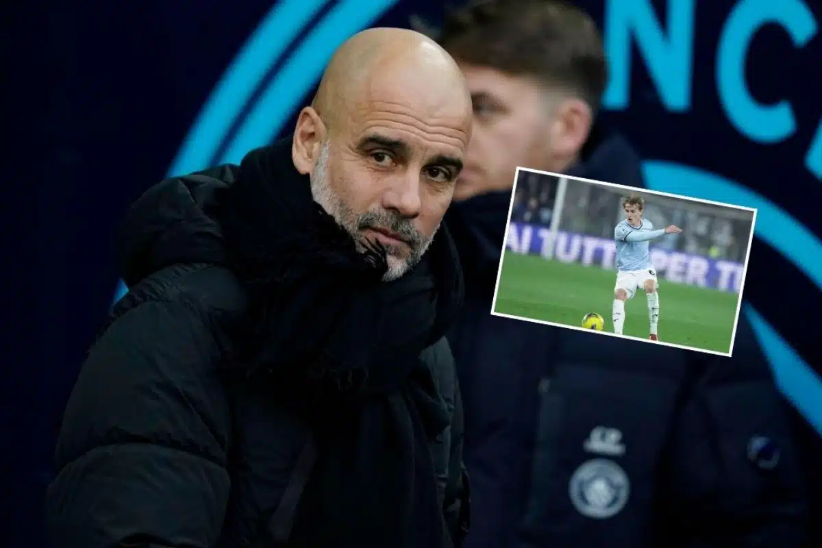 Pep Guardiola i Nicolo Rovella