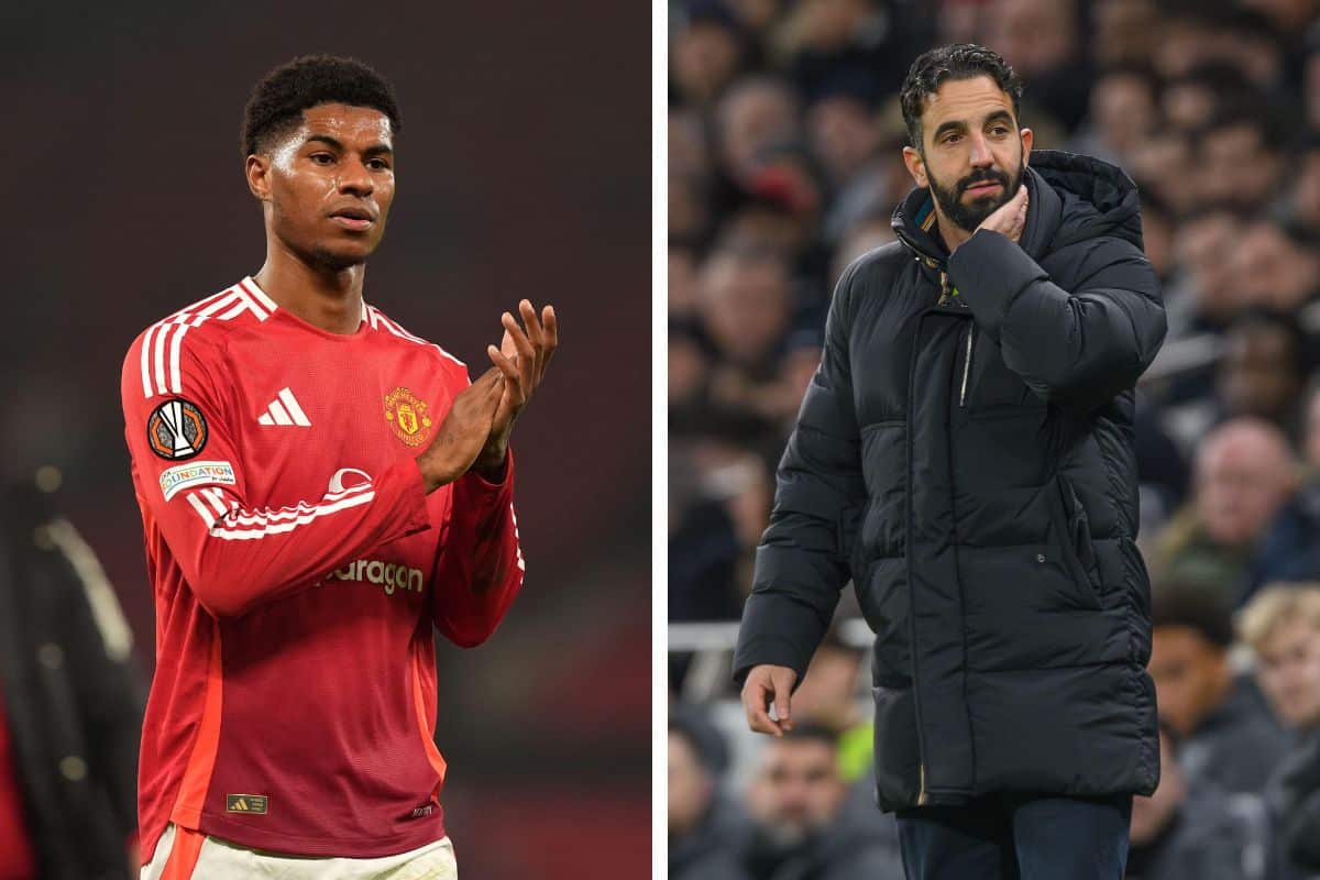 Marcus Rashford oraz Ruben Amorim