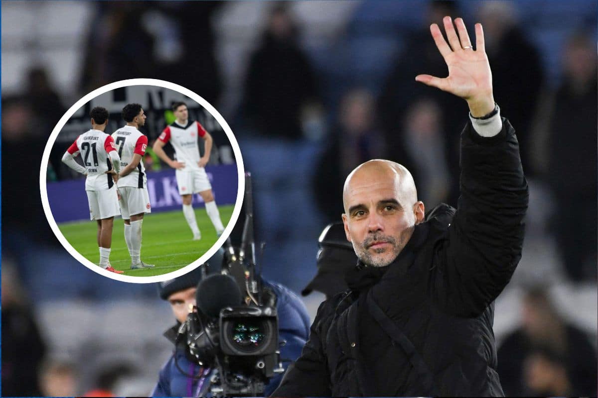 Pep Guardiola i Omar Marmoush