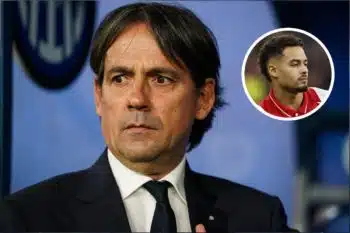 Simone Inzaghi oraz Devyne Rensch