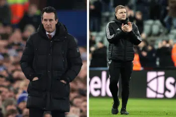 Unai Emery i Eddie Howe