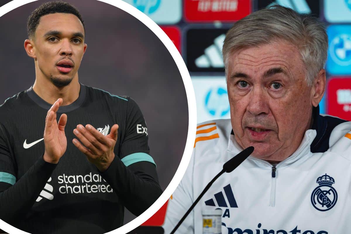 Trent Alexander-Arnold i Carlo Ancelotti