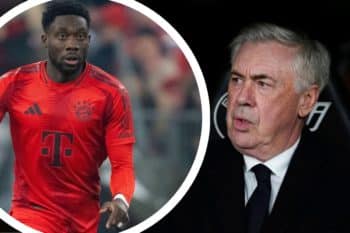 Alphonso Davies i Carlo Ancelotti