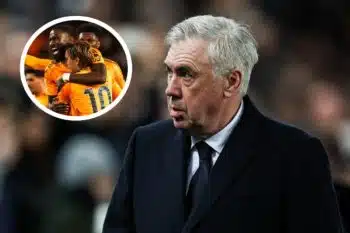 Carlo Ancelotti i piłkarze Realu Madryt