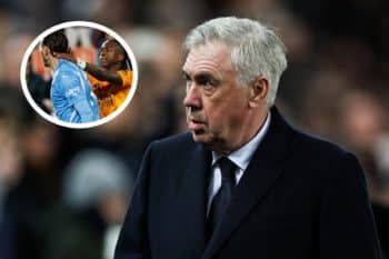 Carlo Ancelotti, Vinicius Junior i Stole Dimitrievski