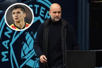 Pep Guardiola i Abdukodir Khusanov