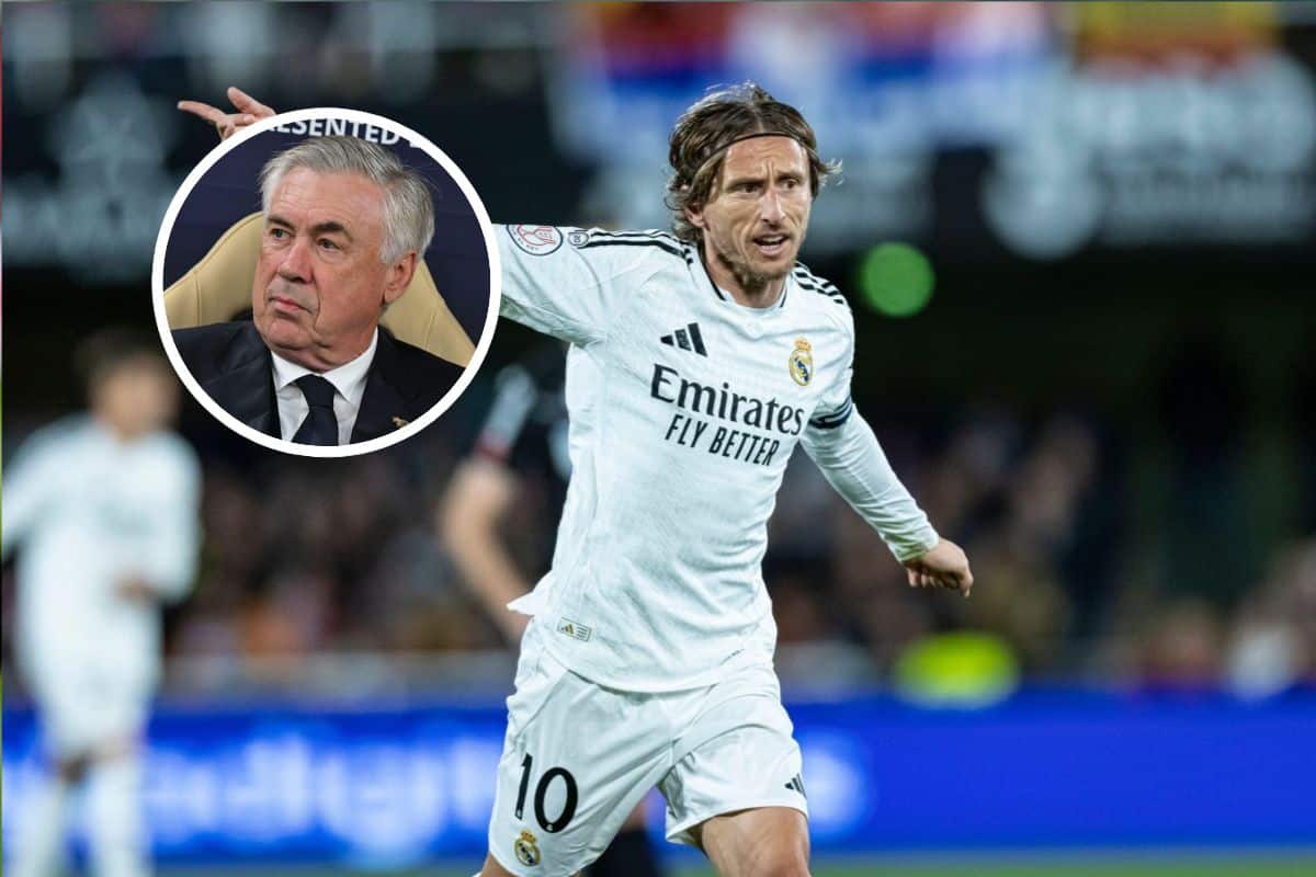 Luka Modrić i Carlo Ancelotti