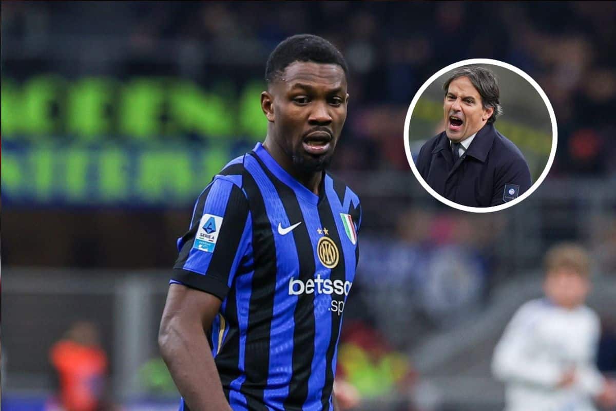 Marcus Thuram i Simone Inzaghi