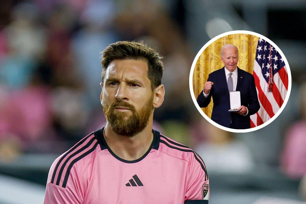 Joe Biden i Lionel Messi