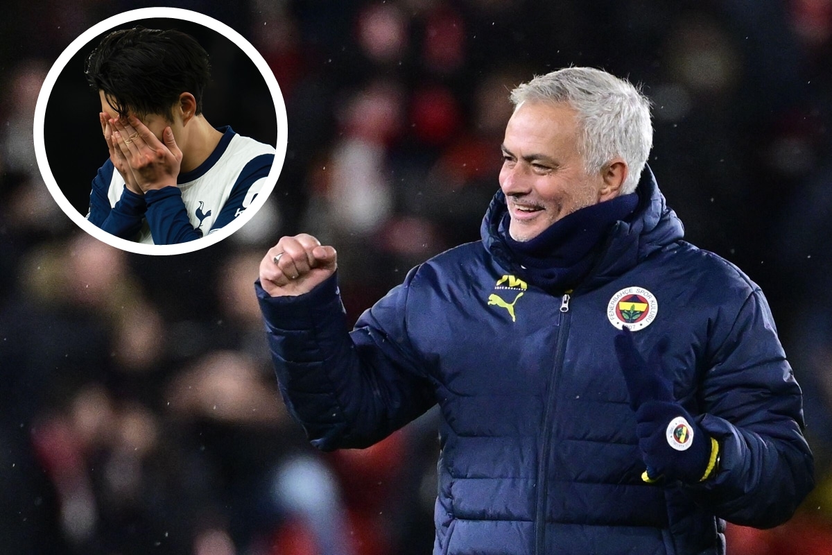 Jose Mourinho i Heung-Min Son