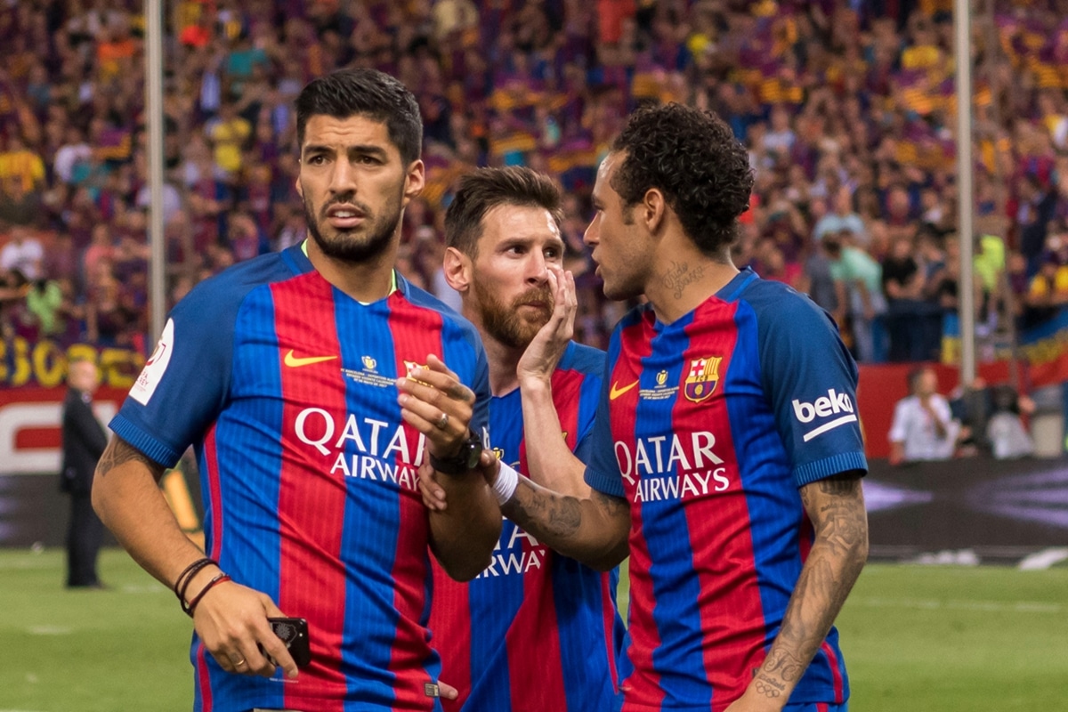 Luis Suarez, Leo Messi i Neymar