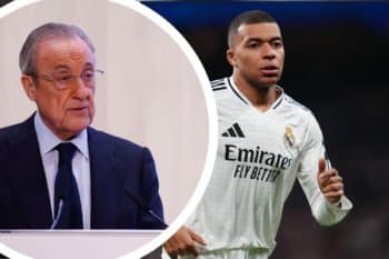 Florentino Perez i Kylian Mbappe