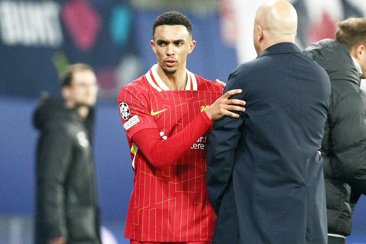 Trent Alexander-Arnold i Arne Slot