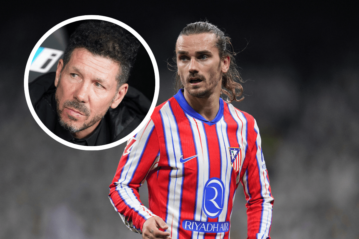 Antoine Griezmann i Diego Simeone