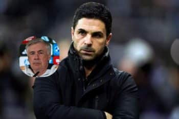 Carlo Ancelotti i Mikel Arteta