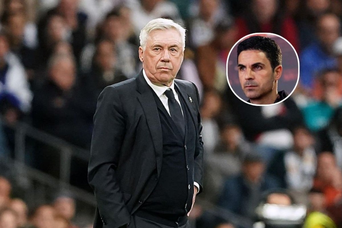 Carlo Ancelotti i Mikel Arteta