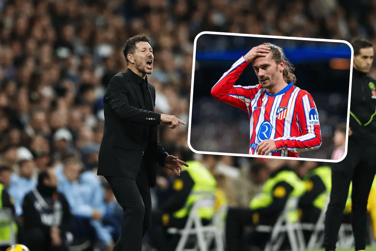 Diego Simeone i Antoine Griezmann