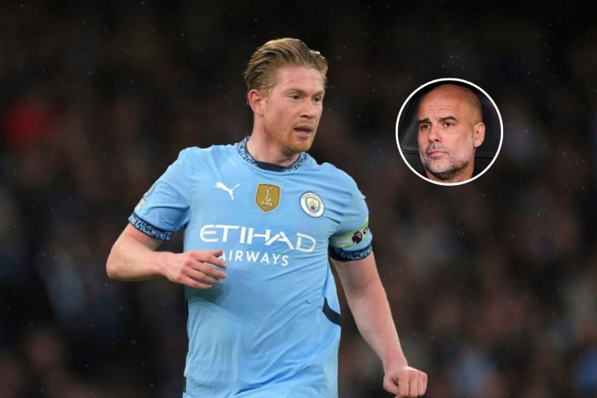 Kevin De Bruyne i Pep Guardiola