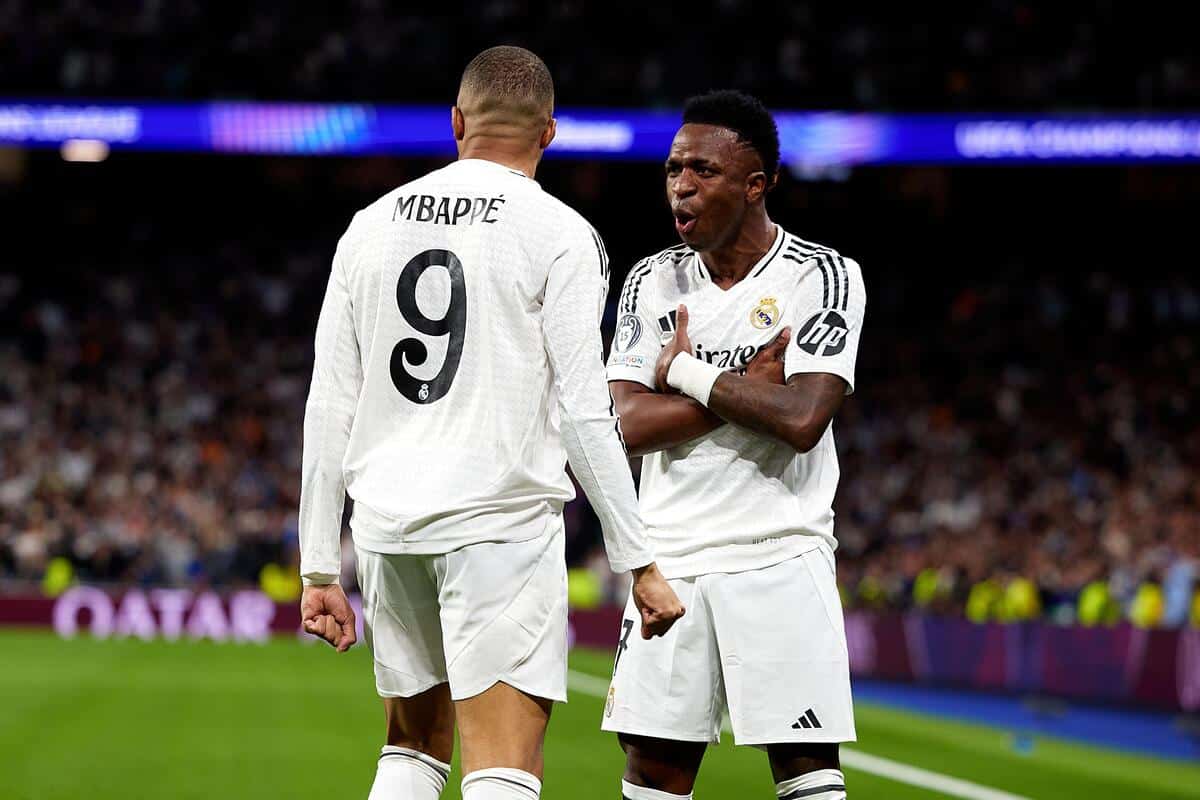 Kylian Mbappe i Vinicius Junior