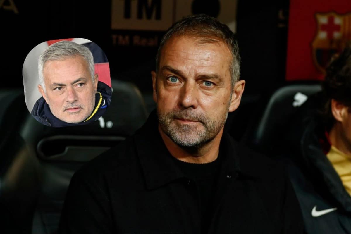 Jose Mourinho i Hansi Flick