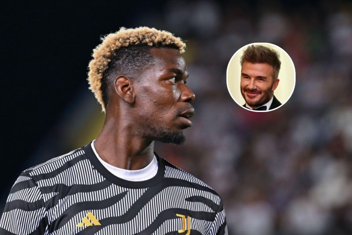 Paul Pogba i David Beckham