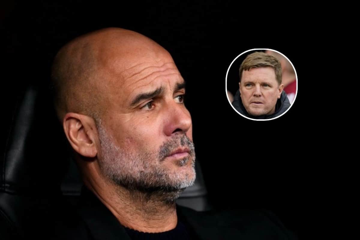 Pep Guardiola i Eddie Howe