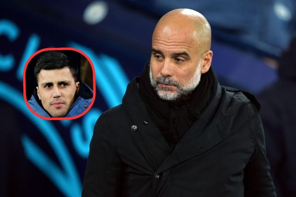 Rodri i Pep Guardiola