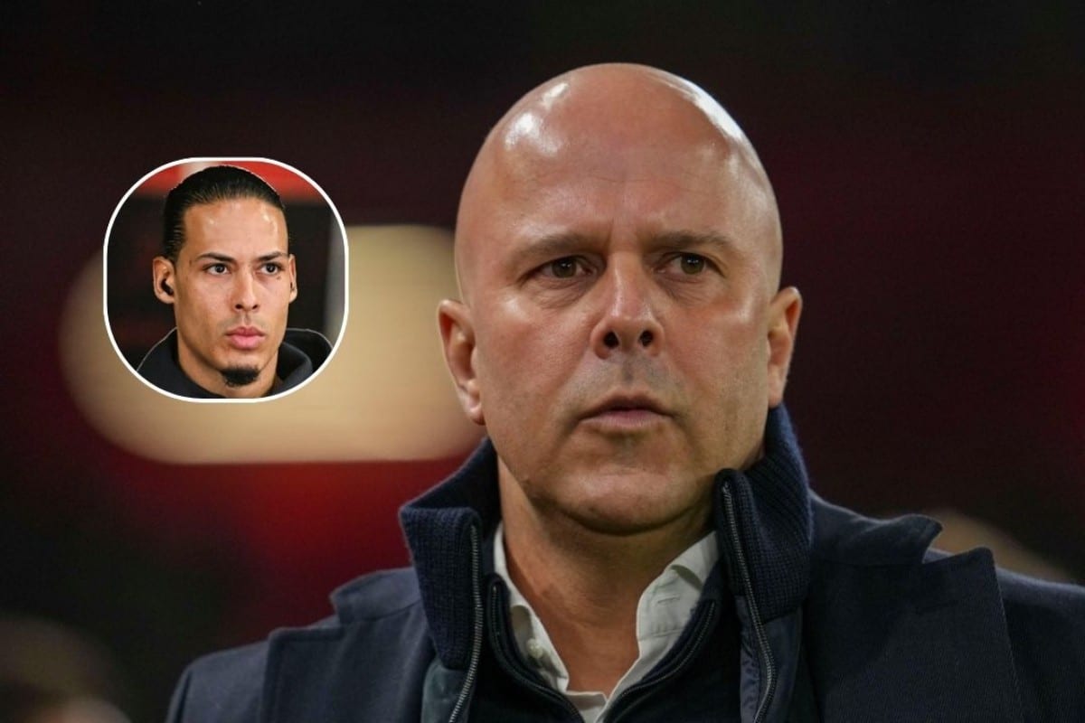 Virgil van Dijk i Arne Slot