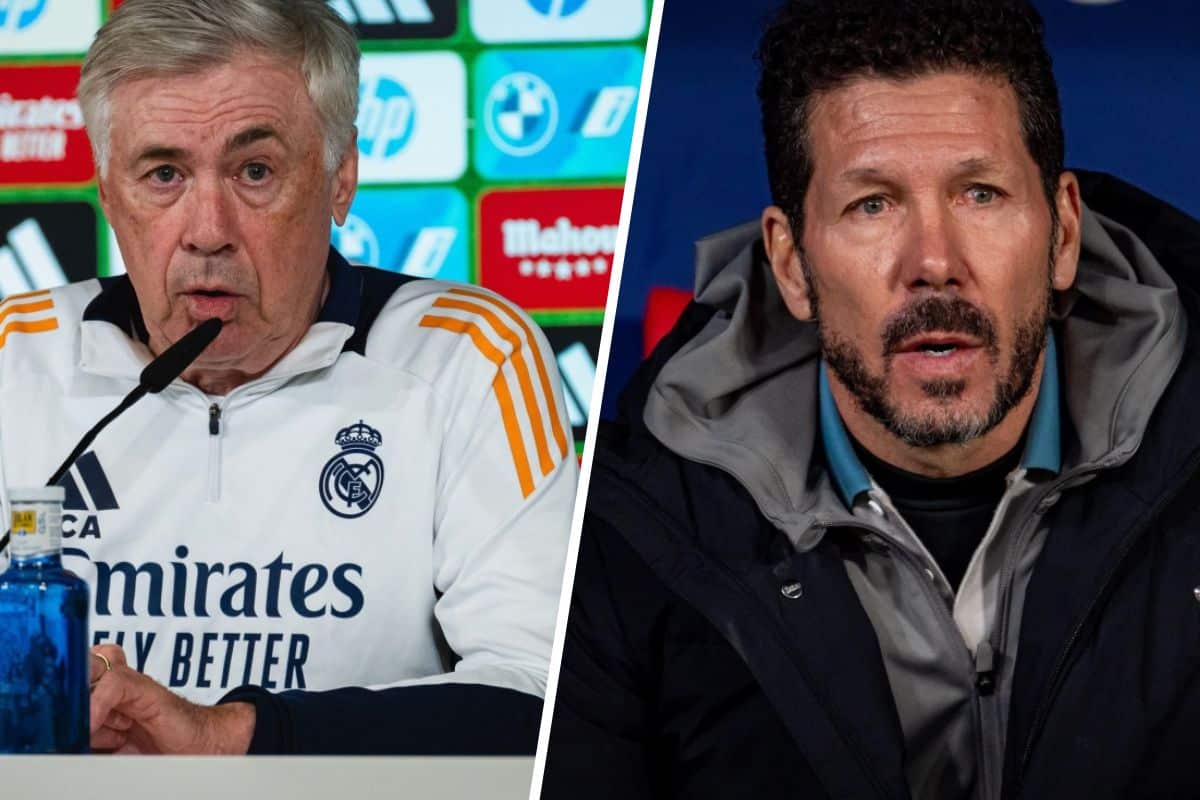 Carlo Ancelotti i Diego Simeone