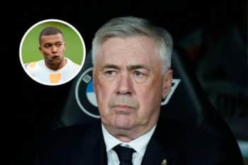 Carlo Ancelotti i Kylian Mbappe