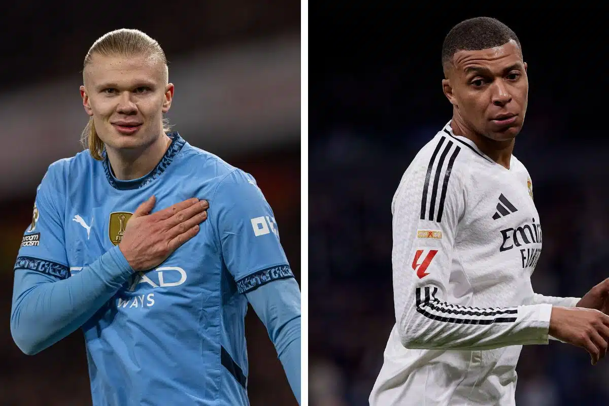 Erling Haaland i Kylian Mbappe